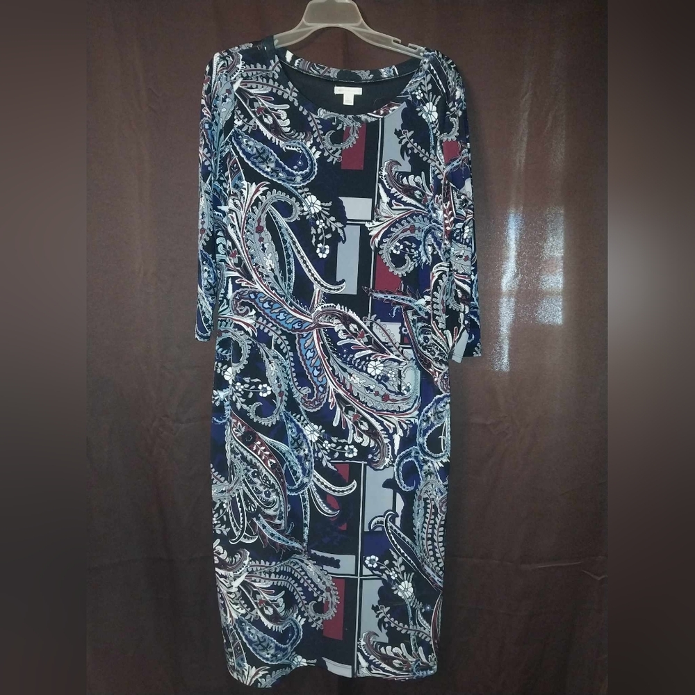 Size LG Cato multicolored dress
